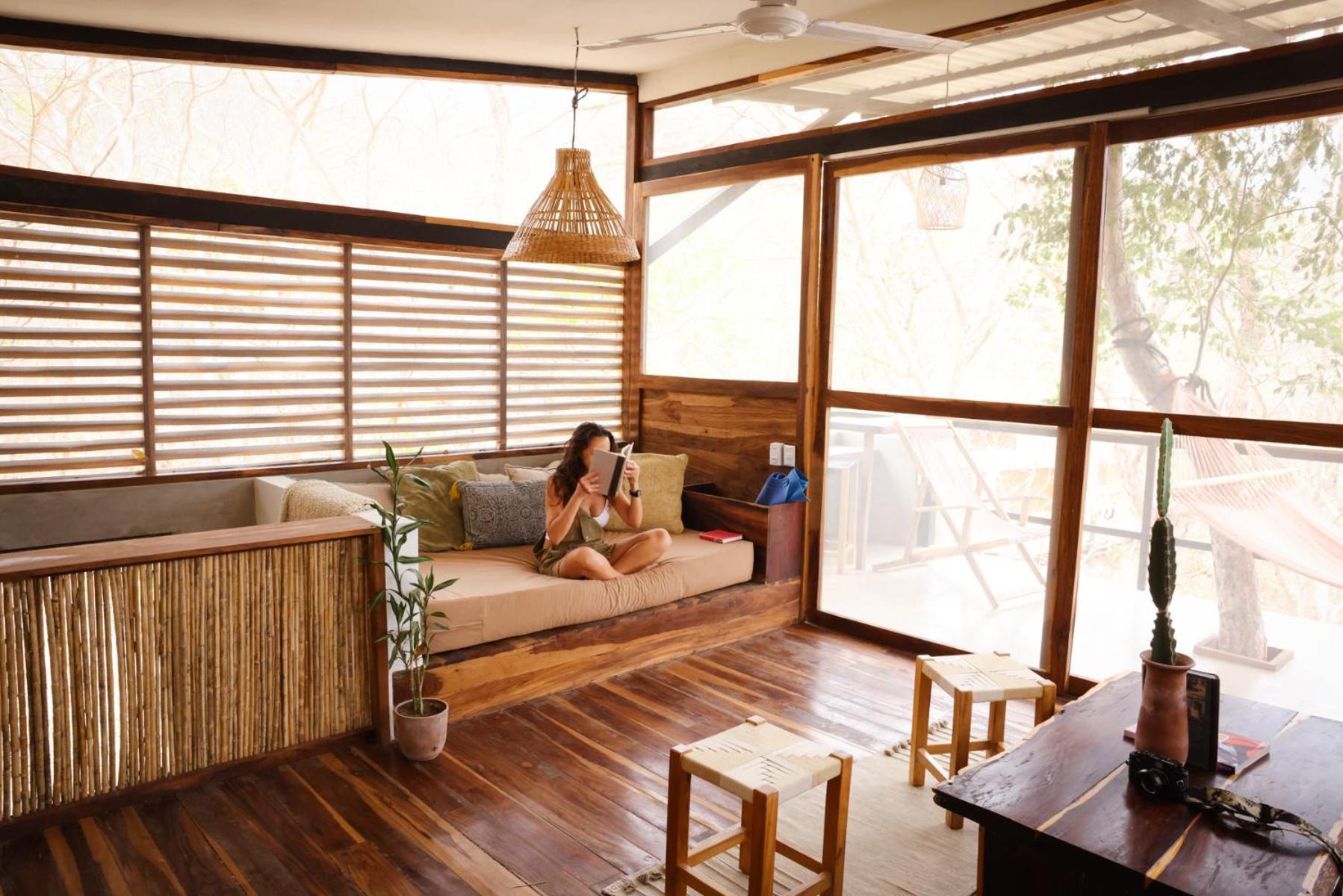 Nosotros Playa Maderas - Surf House & Casitas Villa Dış mekan fotoğraf